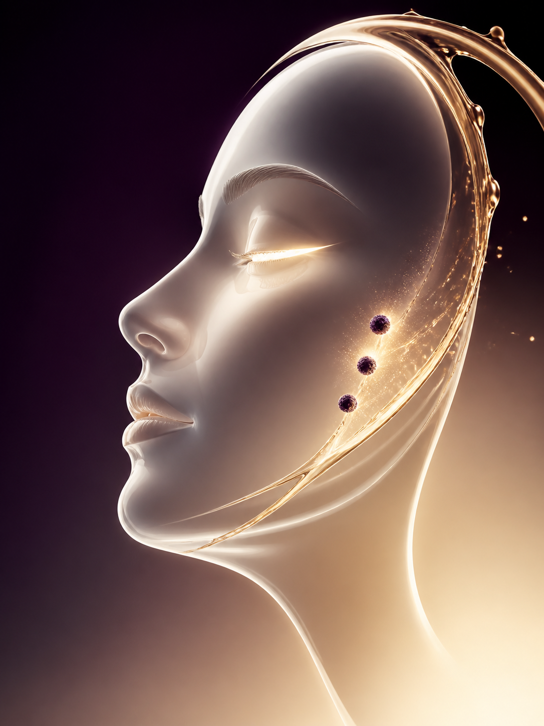Viso, bellezza e luminosità evoluta
