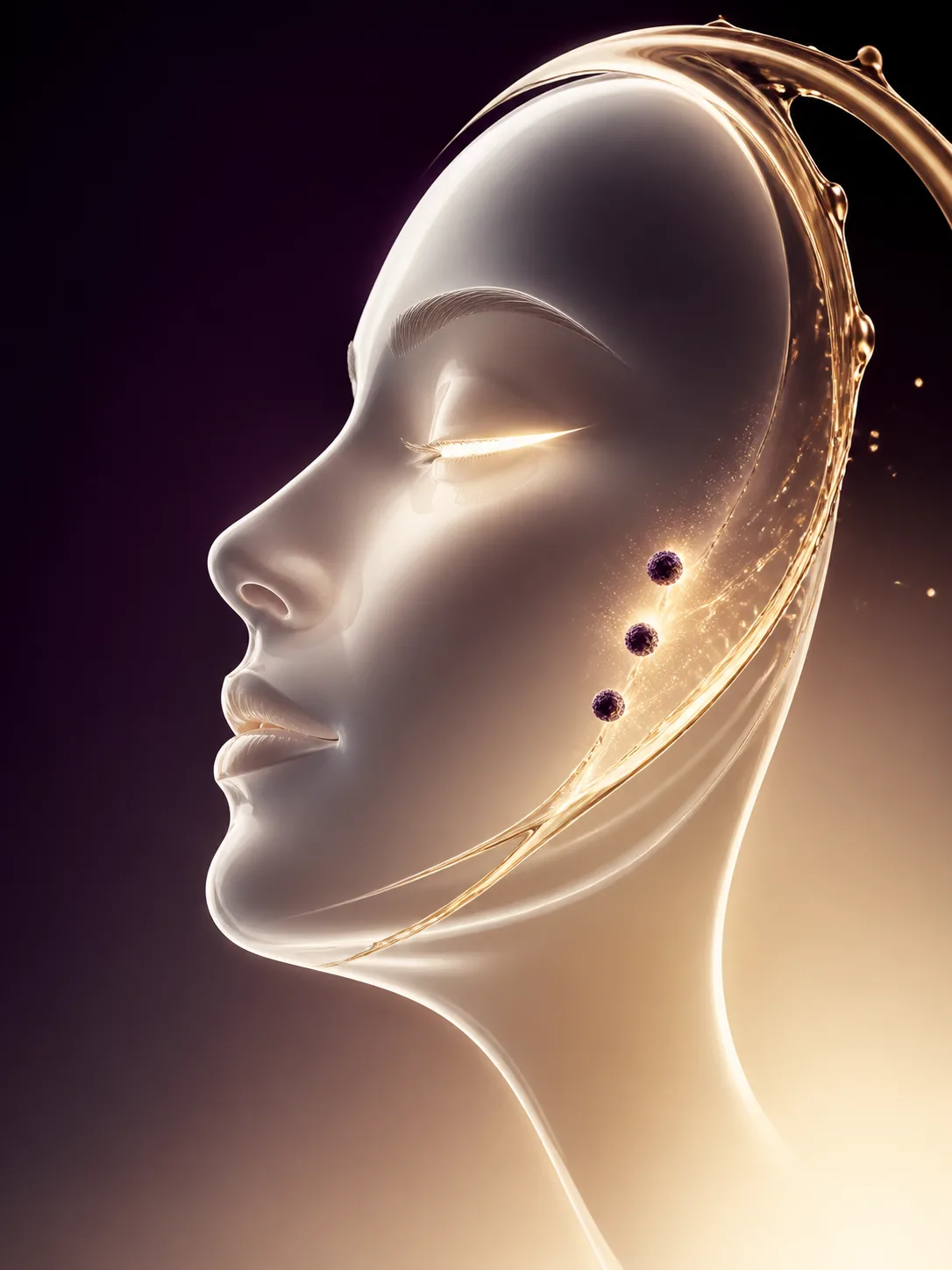 Viso, bellezza e luminosità evoluta