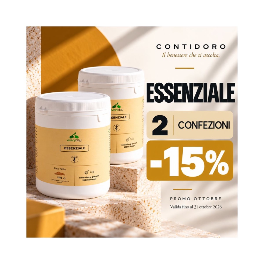 ESSENZIALE — 2 confezioni, sconto 15%